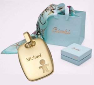 Personalize your bimbi jewel by engraving